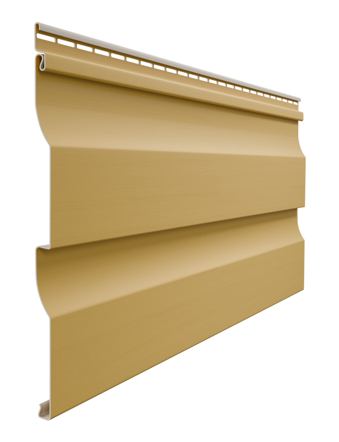 Виниловый сайдинг Docke, Корабельный брус D4.5D, Карамель купить в Сочи