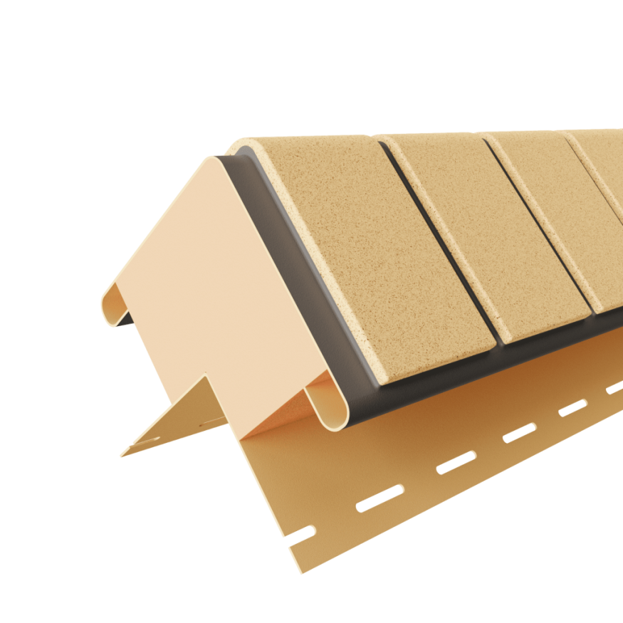 Термоугол Доломит «Кирпич» 40мм, Желтый купить в Сочи