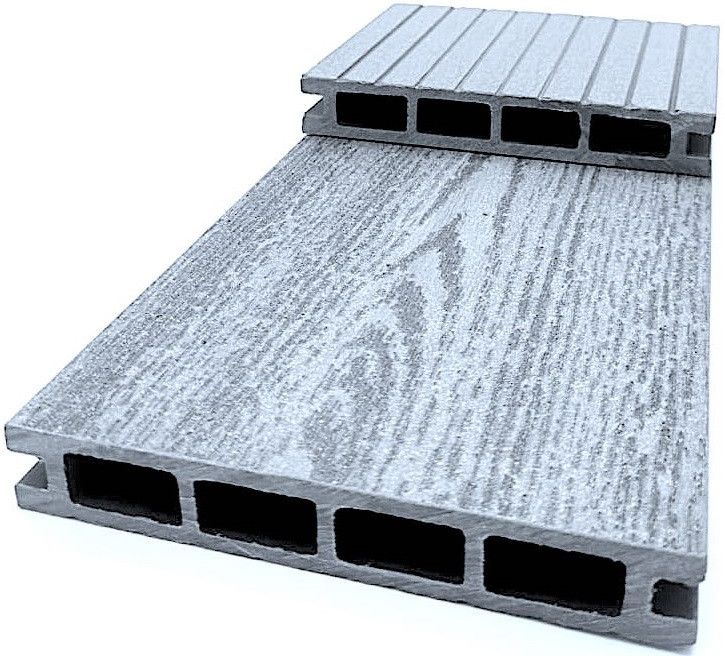 Террасная доска NanoWood «Эко Классик» Серый купить в Сочи