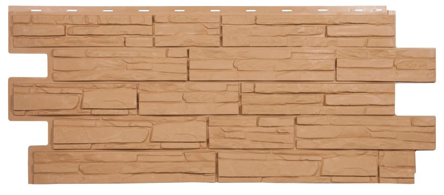 Фасадная панель T-Сайдинг, Альпийская Сказка ЭКО-1 Крем купить в Сочи