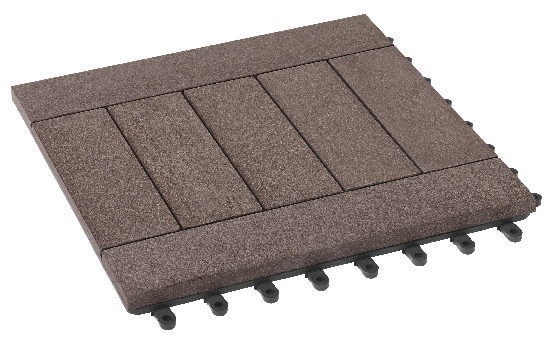 Модульный паркет ДПК GRINDERDECO Комфорт 5 Вековая древесина Венге купить в Сочи