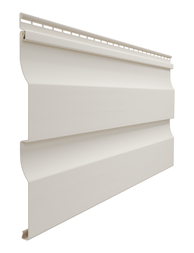 Виниловый сайдинг Docke, Корабельный брус D4.5D, Пломбир купить в Сочи