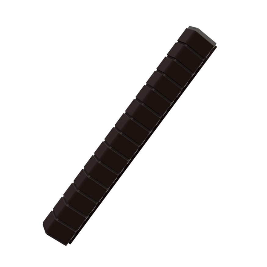 Термоугол Доломит «Кирпич» 40мм, Коричневый купить в Сочи