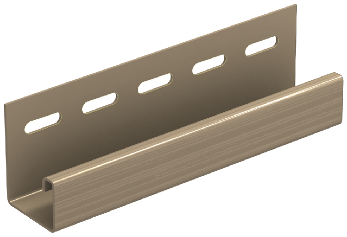 J-планка Ю-пласт, Классический стиль, Бежевый цвет. купить в Сочи