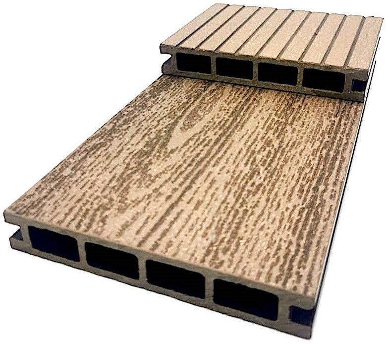 Террасная доска NanoWood «Эко Классик» Шоколад купить в Сочи