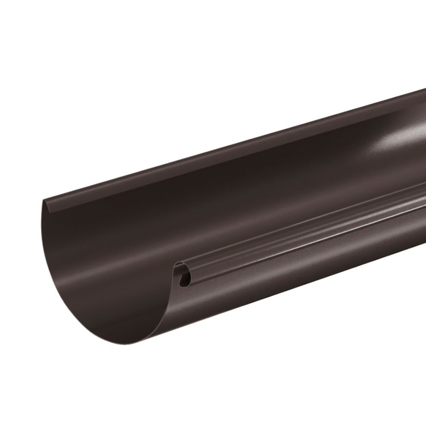 Желоб водосточный Aquasystem, PU MATT, RAL 8017 Темно Коричневый 125/90 купить в Сочи