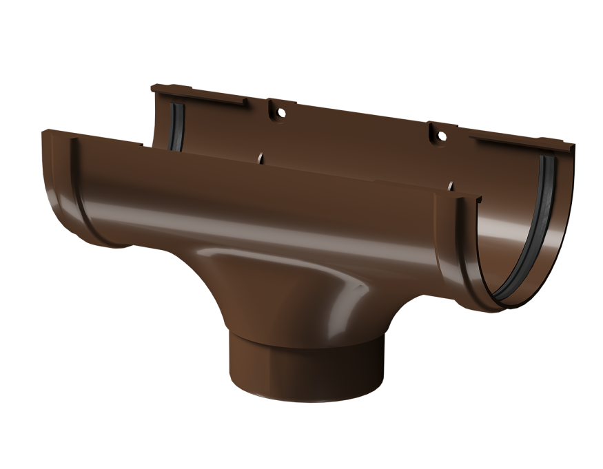 Водосточная воронка Docke Premium, цвет Каштан купить в Сочи