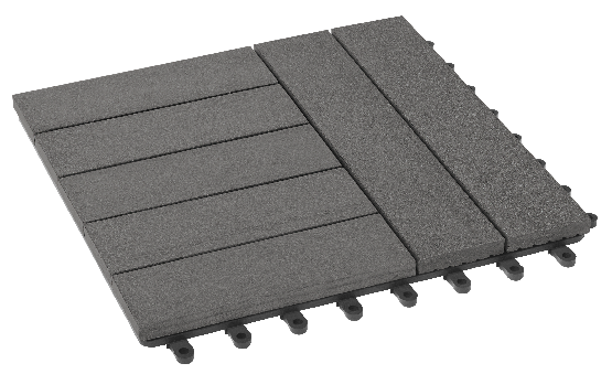 Модульный паркет ДПК GRINDERDECO Комфорт 4 Цвет серый базальт купить в Сочи