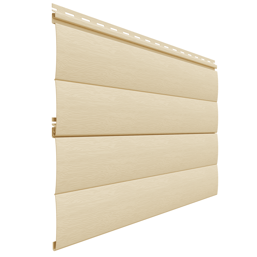 Виниловый сайдинг Доломит, Блок-Хаус, Шампань купить в Сочи