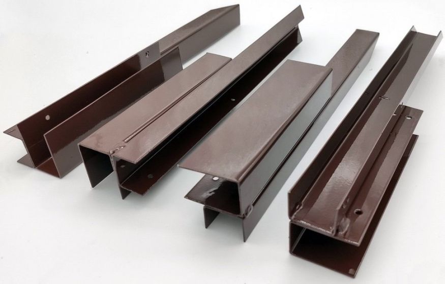 Угловой металлический элемент 90° для доски 225х30 мм Holzhof купить в Сочи