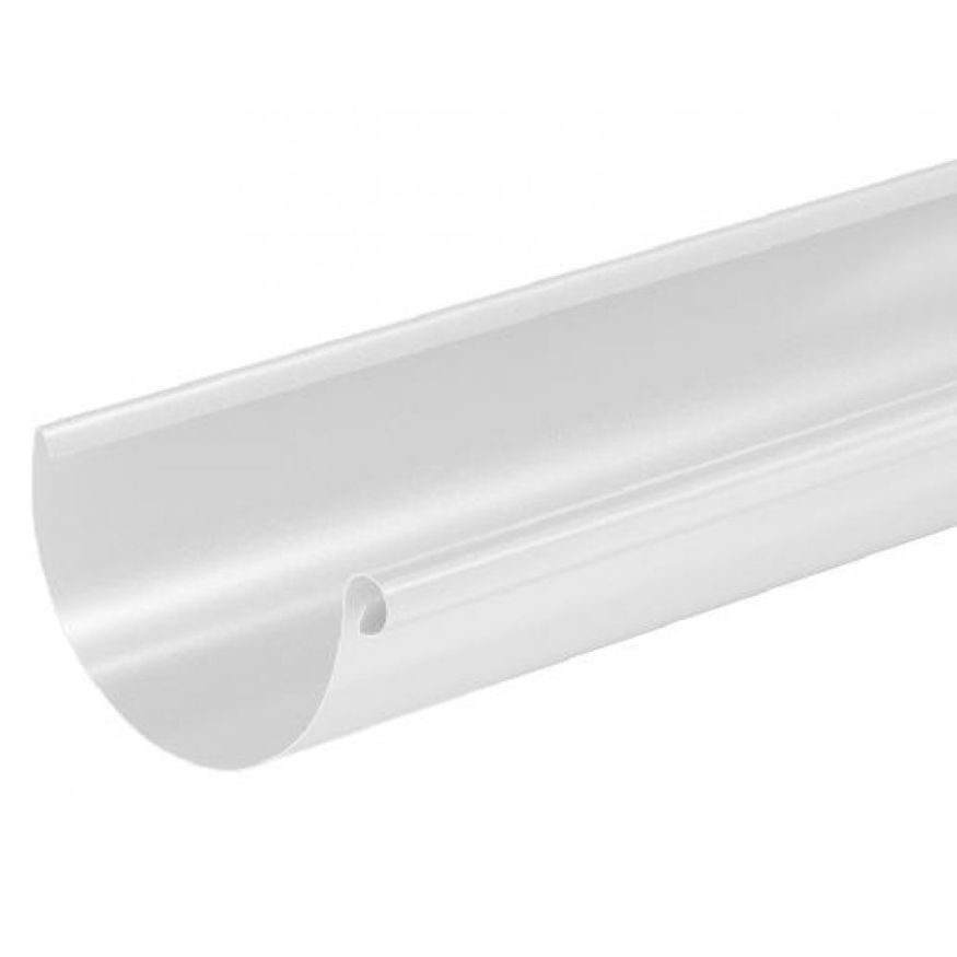 Водосточный желоб Aquasystem RR 20, белый, 3.00 м, 125/90 купить в Сочи