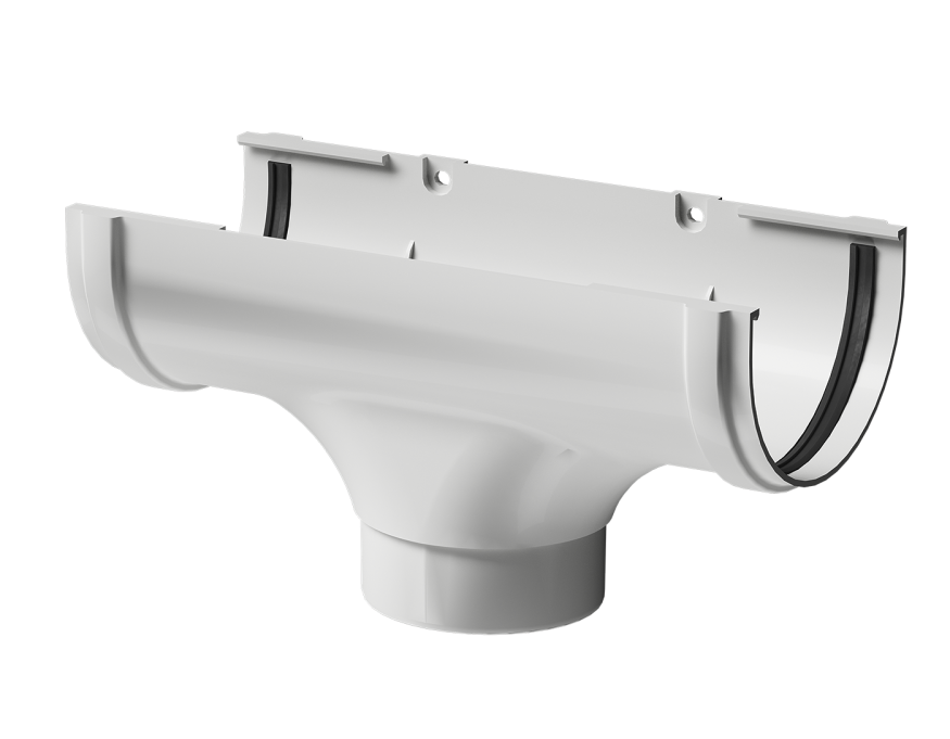 Водосточная воронка Docke Premium, цвет Пломбир купить в Сочи