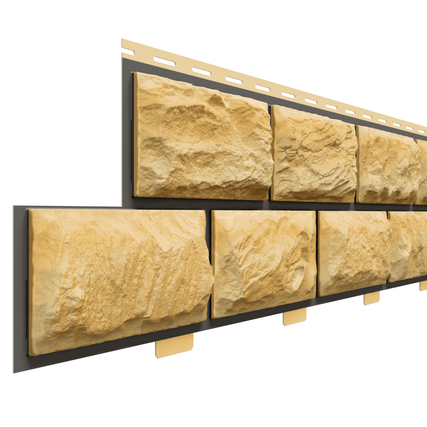 Фасадная панель Доломит, Альпийский премиум, Цвет Опал купить в Сочи