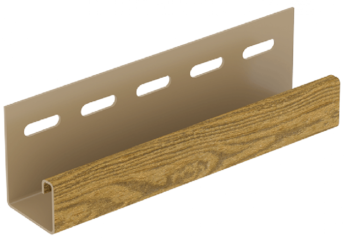 J-планка Ю-Пласт, Hokla Винтаж, Цвет: Охра купить в Сочи