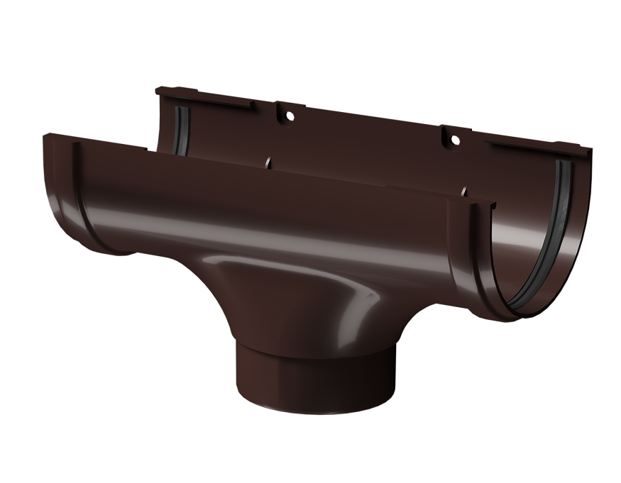 Воронка водосточная Docke Premium, цвет Шоколадный. купить в Сочи