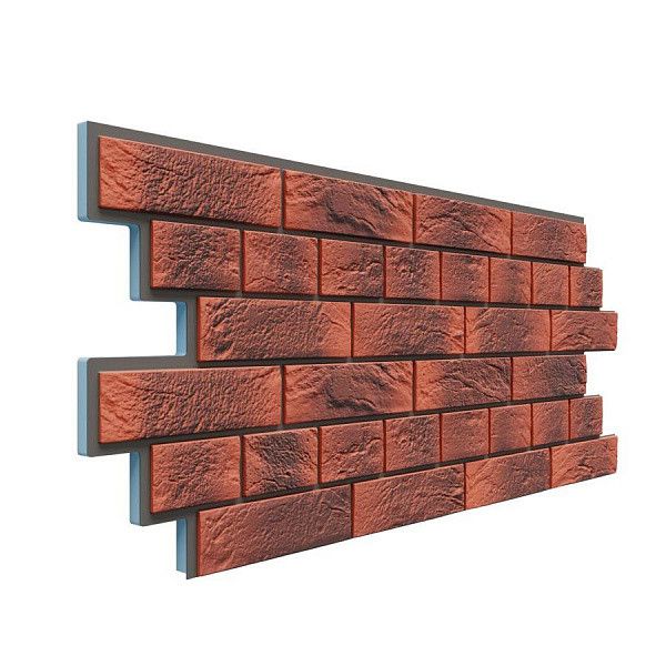 Фасадная термопанель Доломит Венецианский кирпич 20мм, Корса купить в Сочи