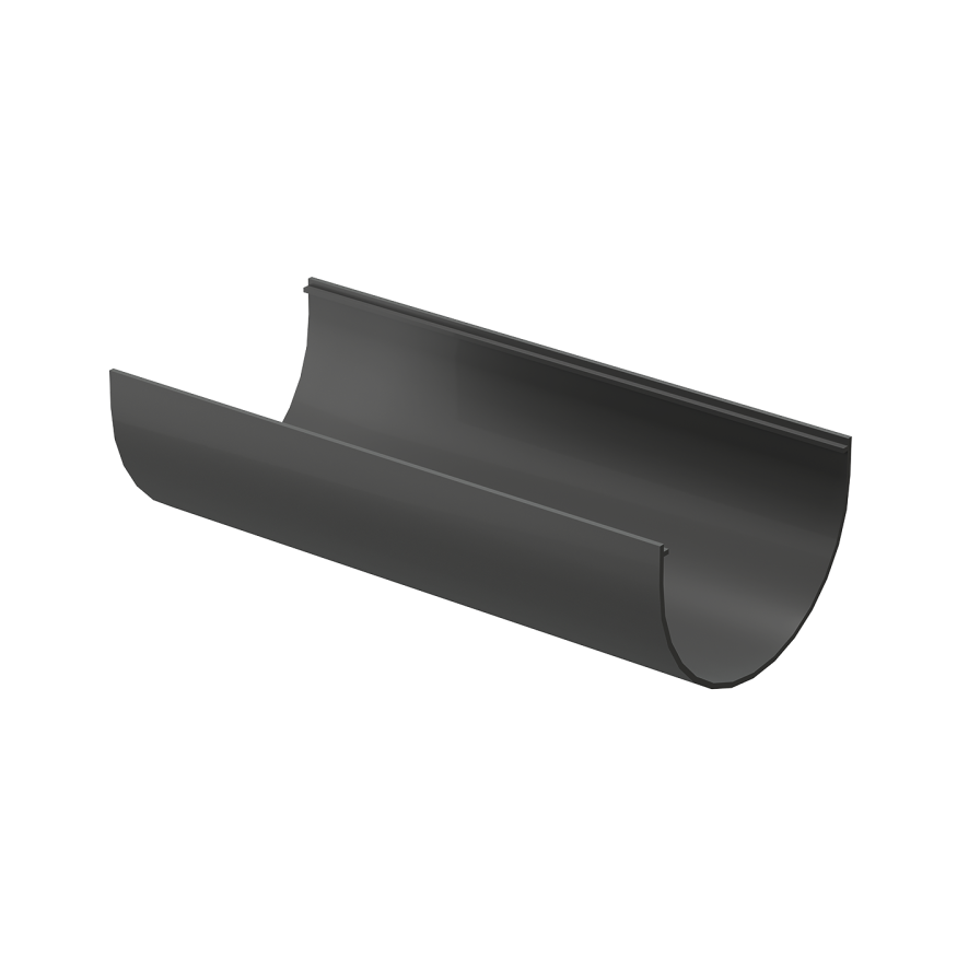 Водосточный желоб 3 м, Docke Premium, Цвет графит купить в Сочи