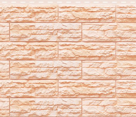 Фасадные панели Доломит, Скалистый риф элитный, Терракот купить в Сочи