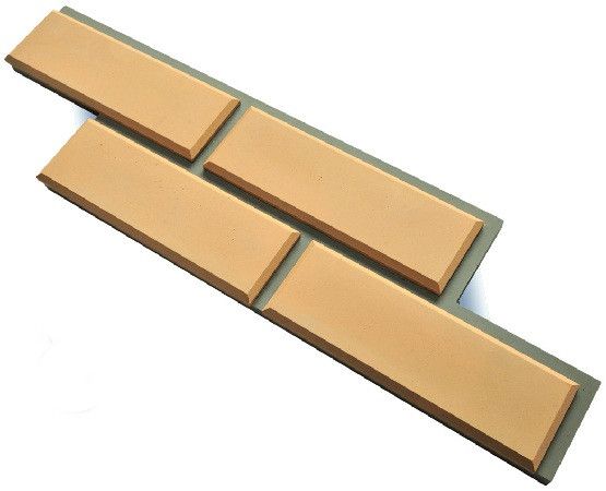 Фасадная плитка Кирисс Фасад Гладкий кирпич с фаской и расшивкой шва купить в Сочи