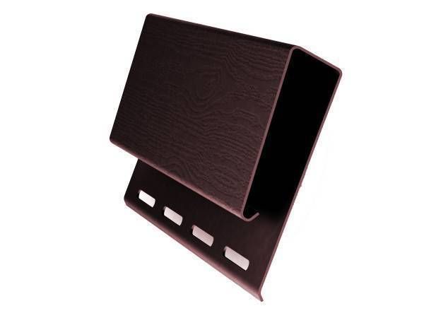 Наличник J-профиль широкий Grand Line Тёмный дуб купить в Сочи