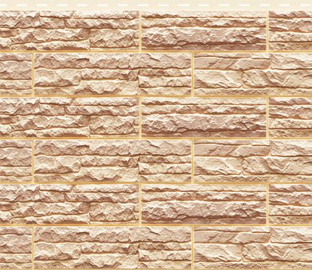 Фасадная панель Доломит, Скалистый риф Люкс, Янтарь купить в Сочи