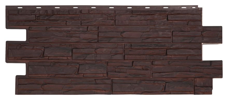 Фасадная панель T-Сайдинг, Альпийская Сказка ЭКО-2 Венге купить в Сочи