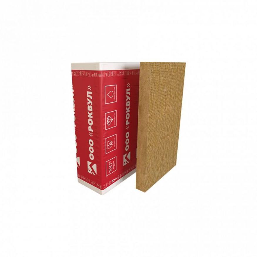 Утеплитель Rockwool РУФ БАТТС Н Оптима 100х600х1000/3шт/1.8м2/0.18м3 (32упак/палл) Rockwool купить в Сочи