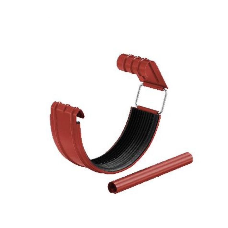 Соединитель желоба Aquasystem RR 29 Бургундский 150/100 в комплекте купить в Сочи