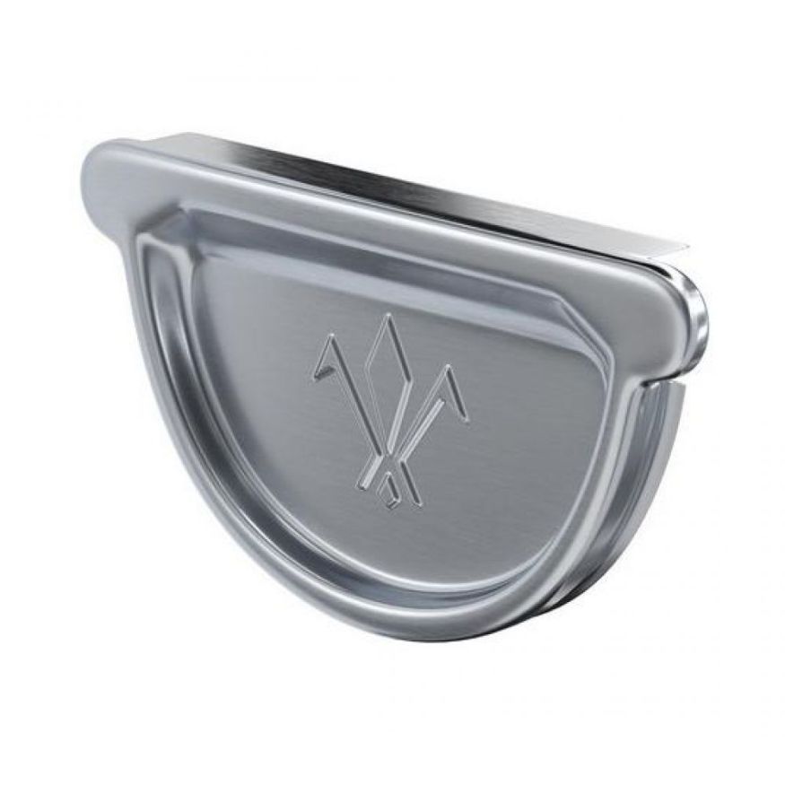 Универсальная заглушка с резиновым уплотнителем Aquasystem, оцинкованная, 150/100 купить в Сочи