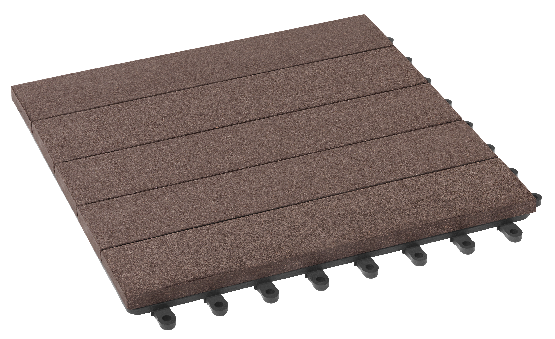 Модульный паркет ДПК GRINDERDECO Комфорт 3 Цвет Шоколад купить в Сочи