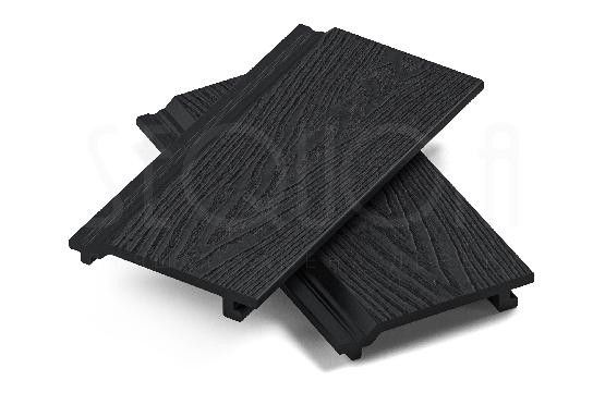 Доска фасадная ДПК 3D SEQUOIA Evolution WOOD BLACK  купить в Сочи