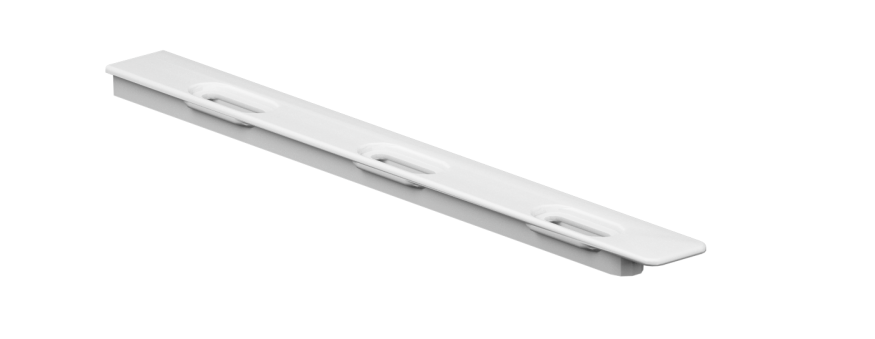 Фасадный стартовый профиль к панелям Белый купить в Сочи