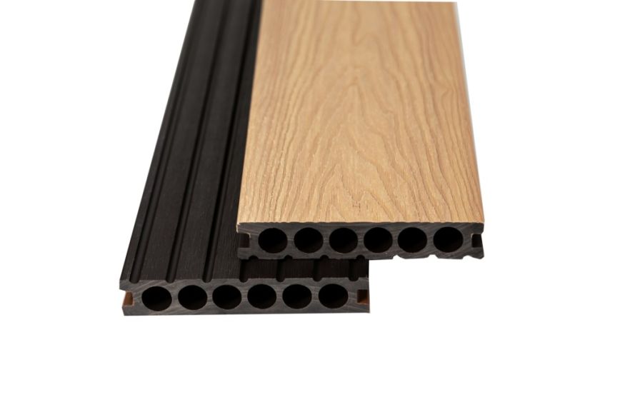 Террасная доска Ecodecking Скай коэкструзия Бук купить в Сочи