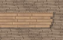 Фасадная панель Ю-Пласт Стоун Хаус S-Lock Ригельный кирпич, Кварц