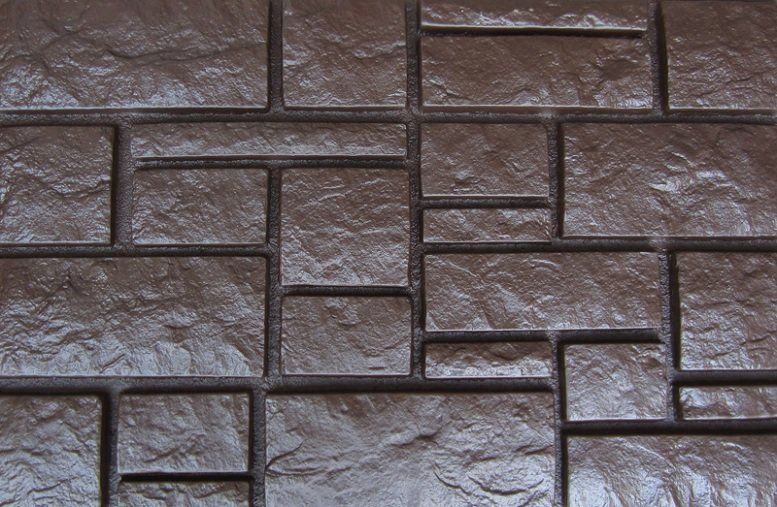 Фасадная панель Аэлит в стиле дворцового камня, цвет коричневый. купить в Сочи