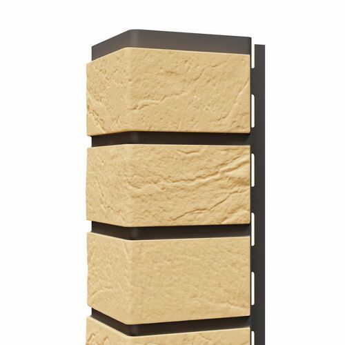 Угол наружный Доломит, Кирпич Славянка, Желтый  купить в Сочи