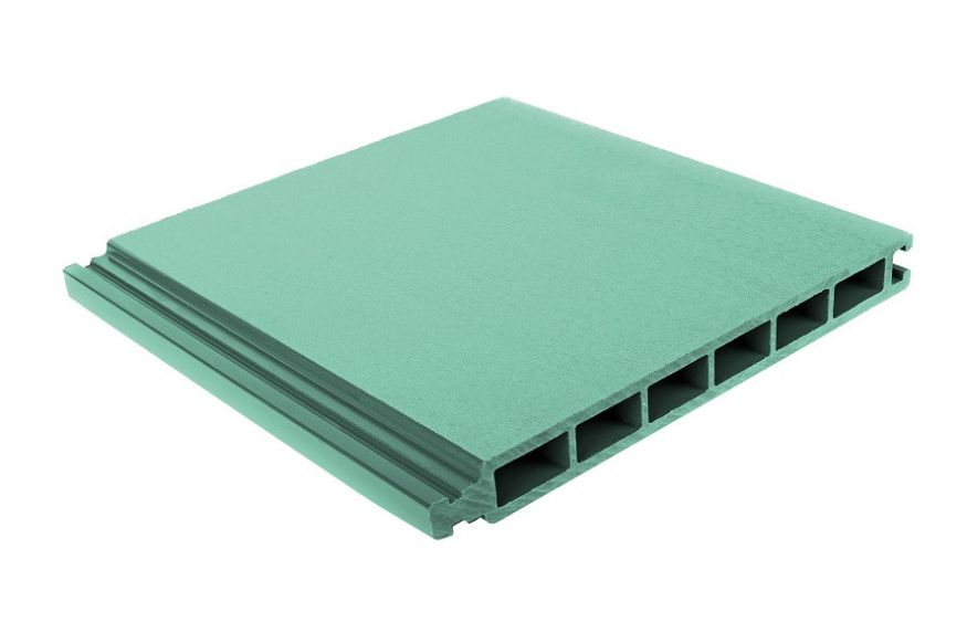 Стеновая панель ДПК AYTECHPLAST зеленого цвета купить в Сочи