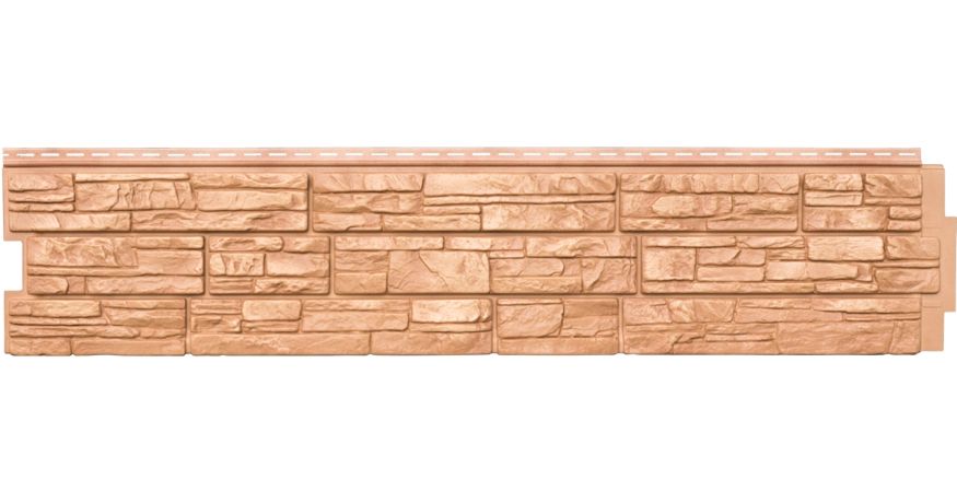 Фасадная панель Grand Line (Я Фасад), Крымский сланец, Янтарь купить в Сочи