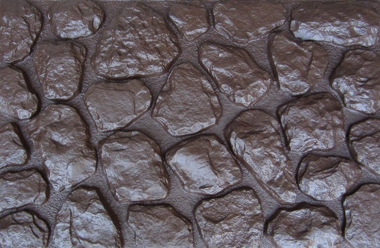 Фасадная панель Аэлит Коричневый мелкокаменный купить в Сочи