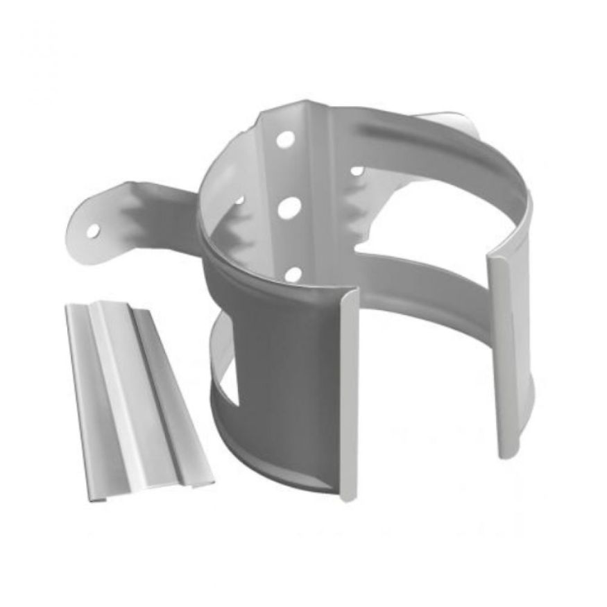 Кронштейн для труб (на деревянную поверхность), Grand Line, Белый (RAL 9003) купить в Сочи