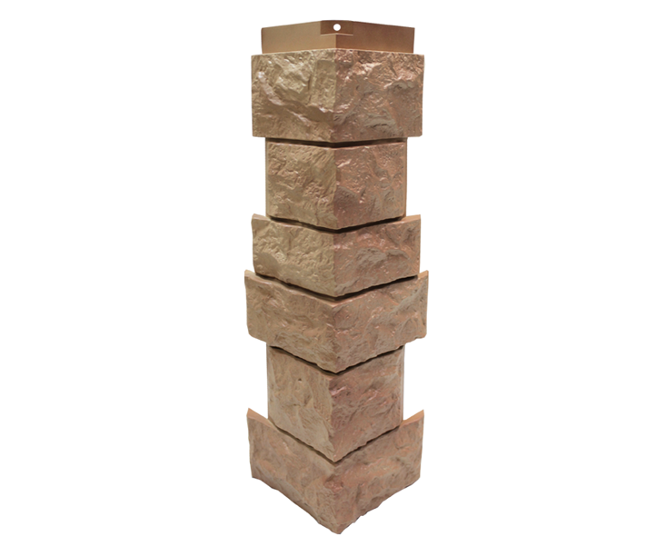 Угол наружный NordSide, Северный камень, цвет Терракота купить в Сочи