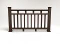 Ограждение из древесно-полимерного композита FG8 венге купить в Сочи