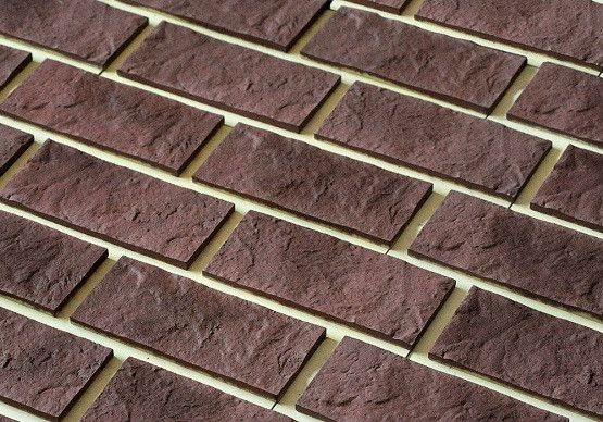 Фасадная плитка Кирисс Фасад Замковый кирпич с расшивкой шва купить в Сочи