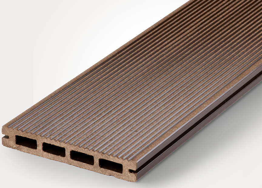 Террасная доска NanoWood «Lite» ECO Шоколад купить в Сочи