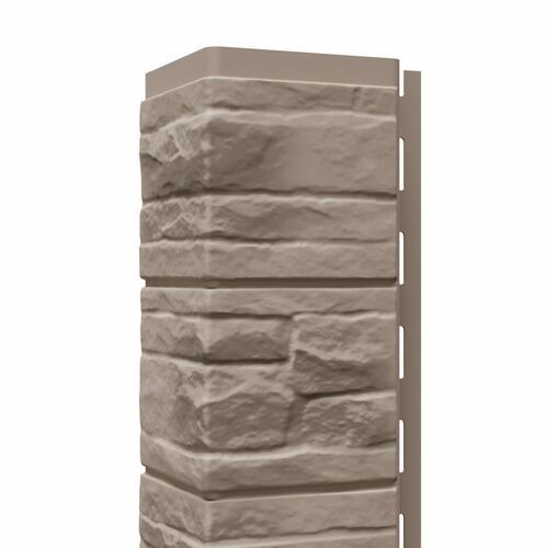 Угол наружный Доломит, Скалистый риф Премиум, Графит купить в Сочи