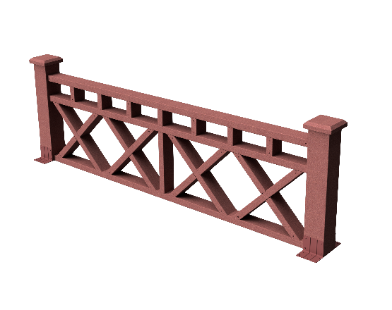 Декоративное ограждение из ДПК GRINDERDECO Бэйли мербау купить в Сочи