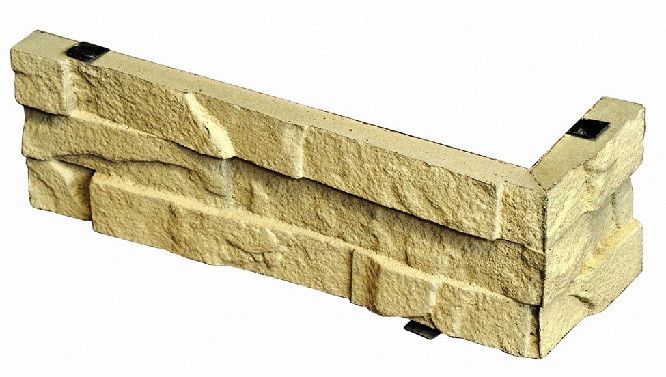 Угловой элемент Кирисс Фасад с имитацией камня. купить в Сочи