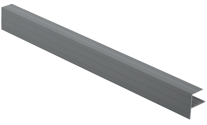 F-профиль Grinder серый закрывающий купить в Сочи