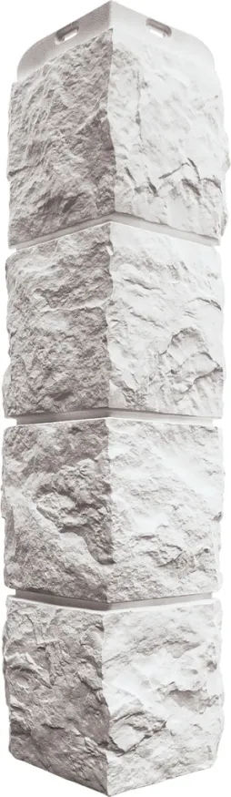 Угол наружный Альта-Профиль, Туф ЭКО, Белый купить в Сочи