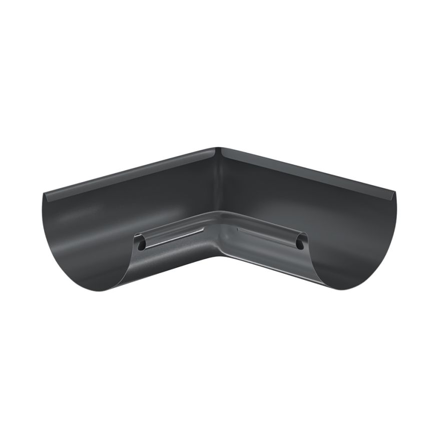 Угол желоба внутренний 90° Aquasystem, RAL 7024 Тёмно-серый 150/100 купить в Сочи